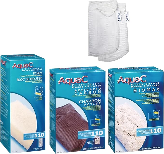 AquaClear 110 HOB Maintenance & Replacement Filter Media Kit, Including Gokul by Unknown