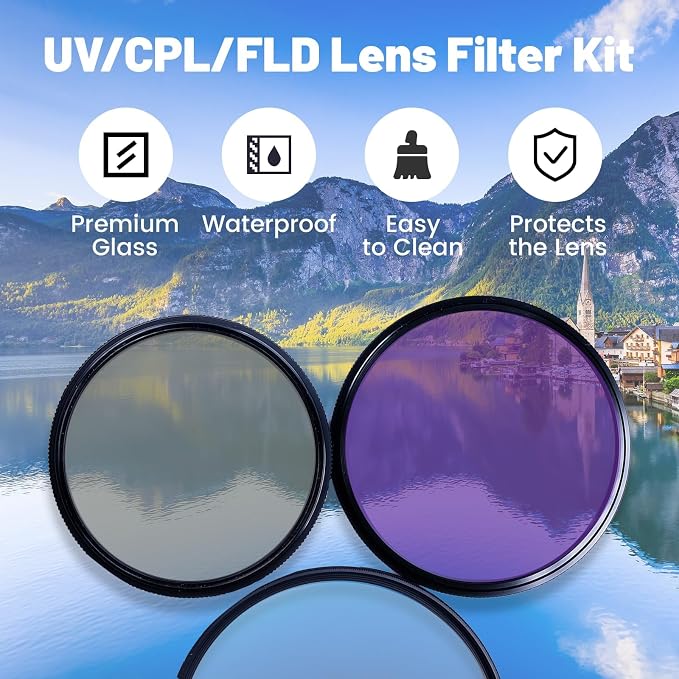 67mm UV/CPL/FLD Lens Filter Kit - Image 3