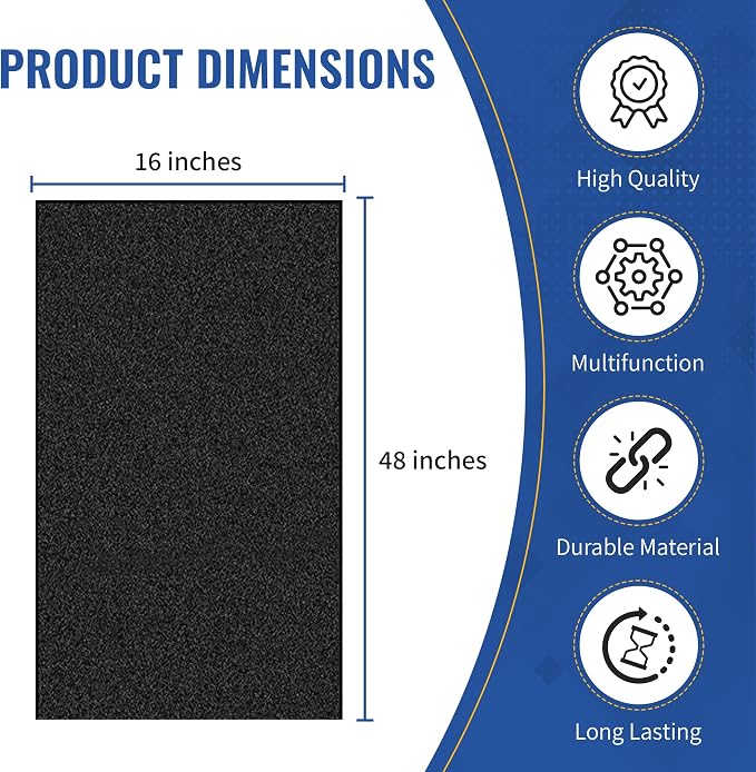 CFS – Pack of 1, Universal Cut to Fit Carbon Pre-Filter Pad Roll - Image 4