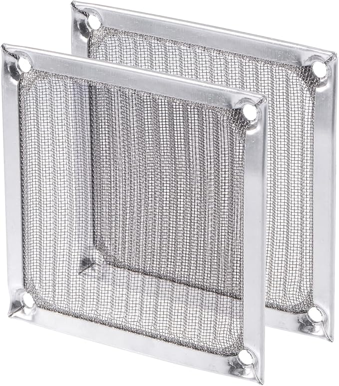 MECCANIXITY 80mm Computer Fan Filter Grills Stainless Steel Mesh Dustproof Case by MECCANIXITY