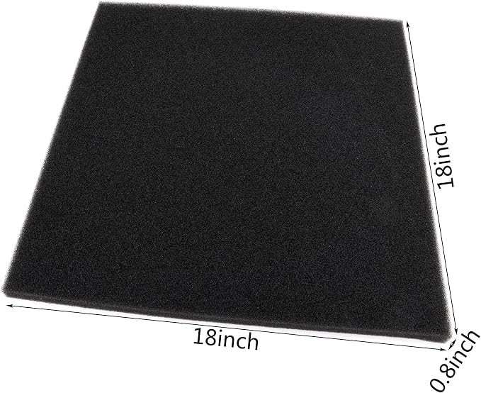 Aquarium Filter Bio Sponge Pad, Foam Sponges Filter Media, Cut fit it Filter - Image 2