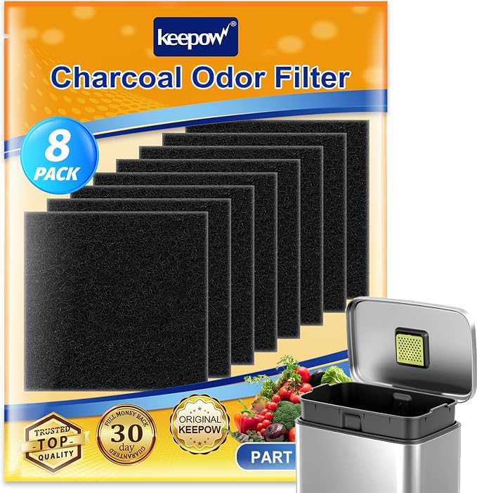 KEEPOW 8 Pack Trash Can Deodorizer Compatible by KEEPOW
