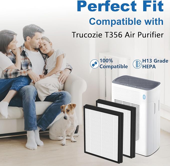 4 Pack T356 Replacement Filters - Image 2