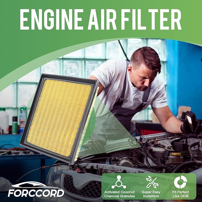 Cabin & Engine Air Filter Fit for Lexus CT200H 2011-2017, NX300H 2015-2019 - Image 2