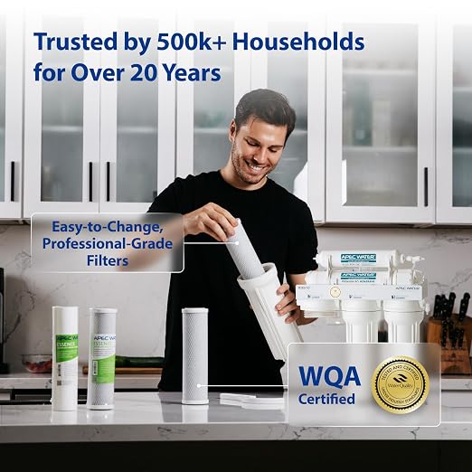 APEC Water System ROES-PHUV75 Essence Series Top Tier Alkaline Mineral pH+ and - Image 6