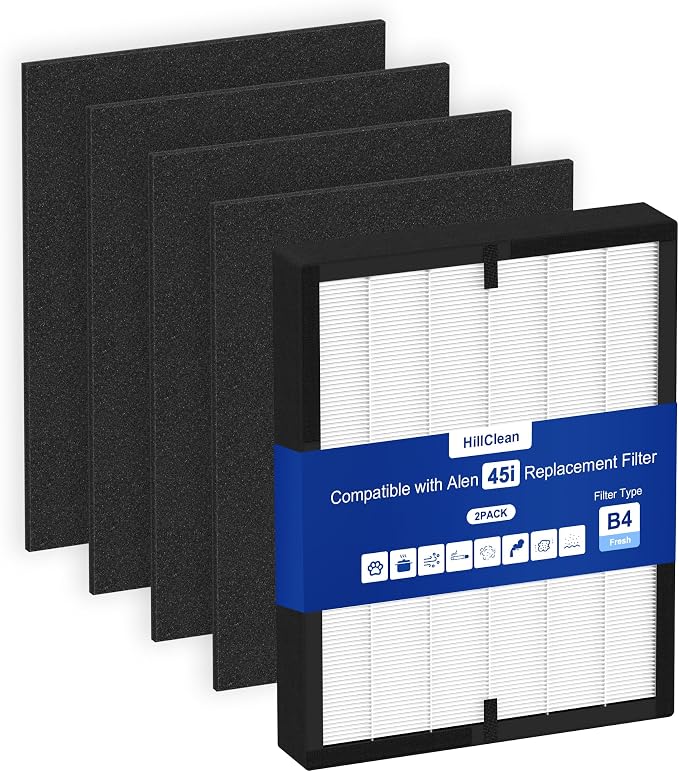 True HEPA 45i Replacement Filter Compatible by AirPurifierFilterReplacement