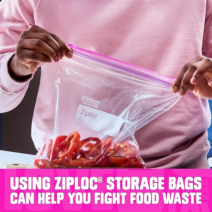 Ziploc Gallon Food Storage Bags, Stay Open Design - Image 7