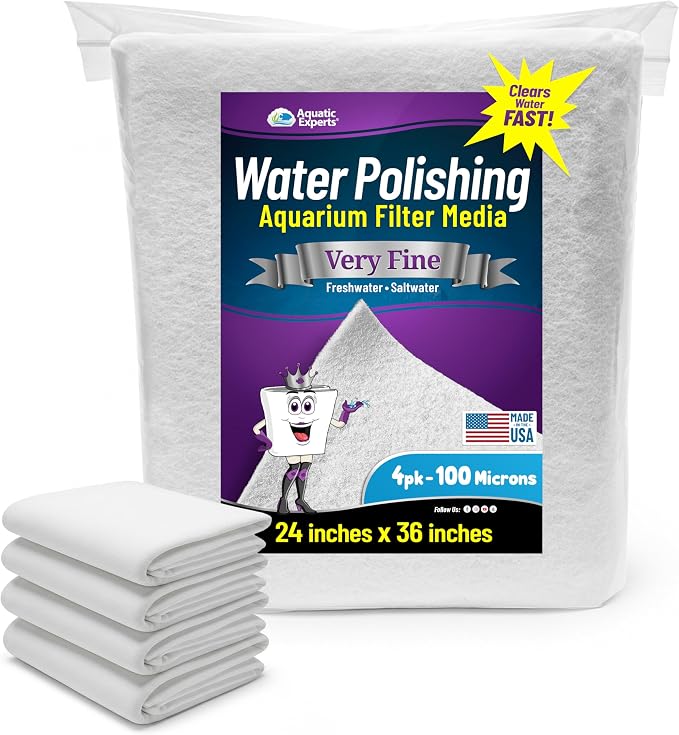 Aquatic Experts Aquarium Polishing Filter Pad, Water Polishing Pad by AquaticExperts