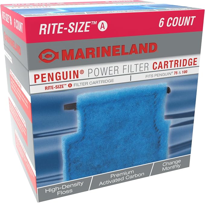 Marineland Penguin Rite-Size Cartridge, power filter cartridge, fit penguin 75 by Marineland