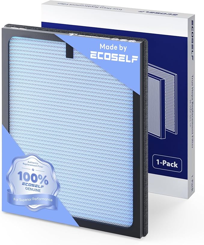 Genuine ECOSELF HAP603 Air Purifier Replacement Filter, 3-in-1 H13 True by ECOSELF