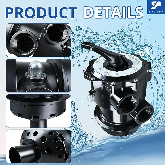 SP071620T Pool Filter Control Valve - Image 7