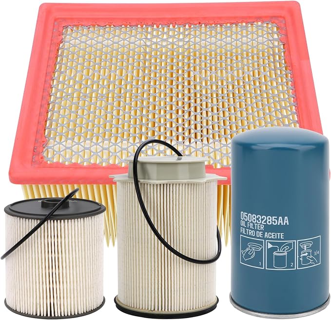 Filter Element Compatible with Dodge Ram 2500/3500/4500/5500 2019-2024 6.7L. by Reenkey
