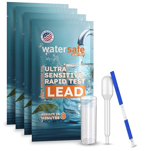 USA-Made – Watersafe® Lead in Drinking Water Test Kit – EPA-Compliant & by Watersafe