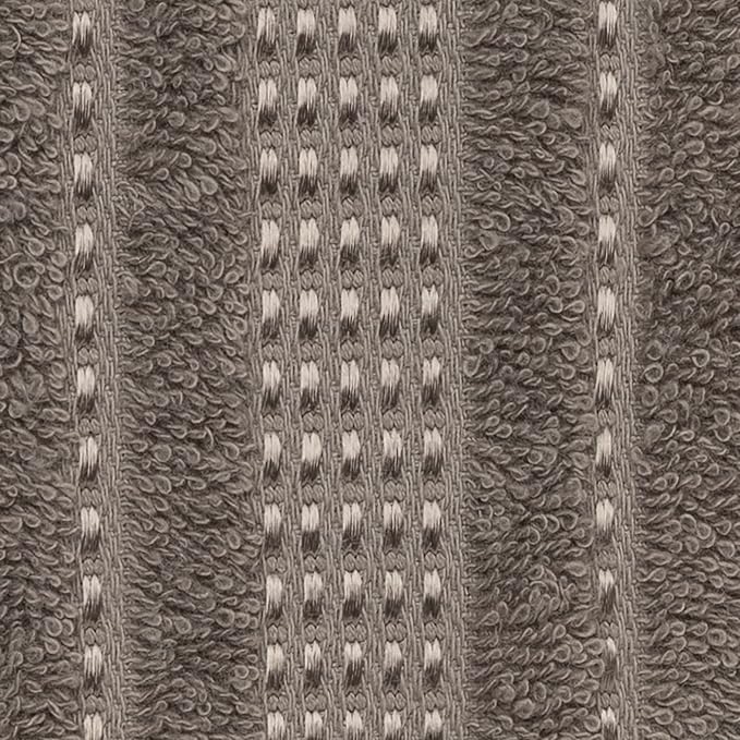 Melissa Linen, 4 Piece Washcloths Set, Absorbent Cotton Towels for Body and Face, 12 in x 12 in, Quick Dry, Durable and Soft, Baby Wash Cloths, Wash Rags for Kitchen, Mocha Brown