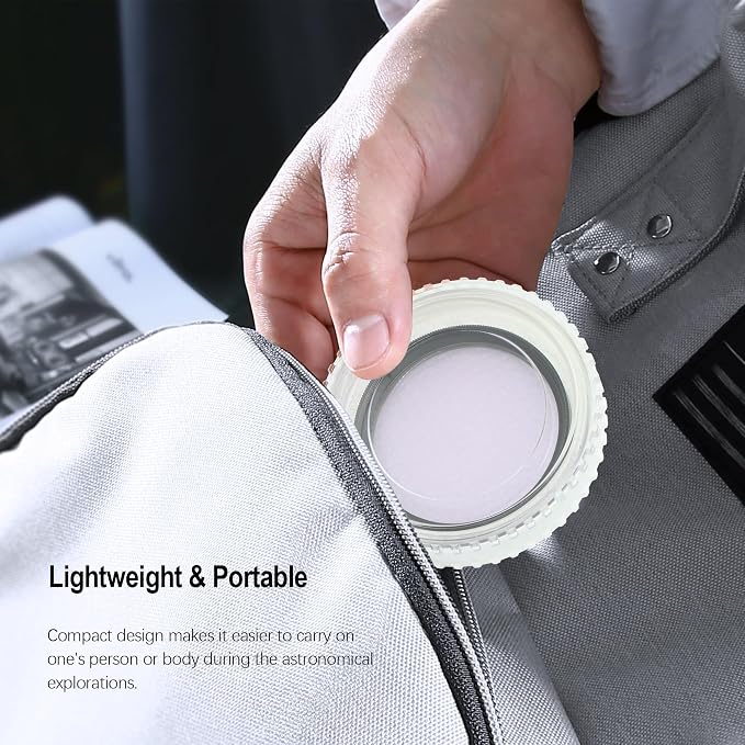 Astromania Telescope Moon Filter 2 Inch, Moon Skyglow Filter Reduces Moon Glare - Image 6