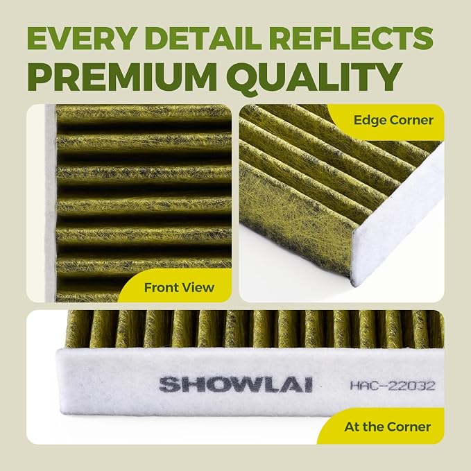 SHOWLAI Activated Carbon Cabin Air Filter - Image 5