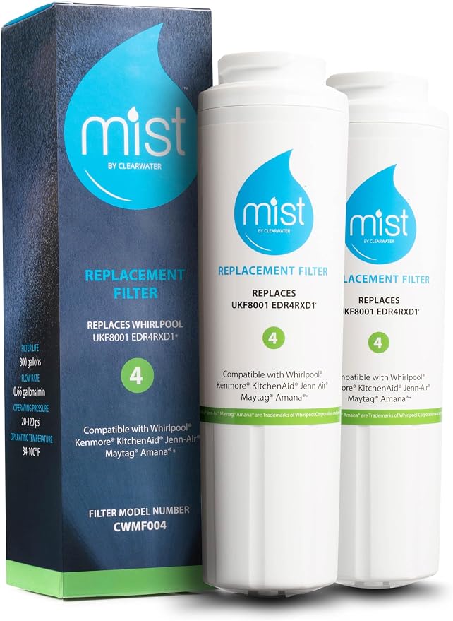 Mist EDR4RXD1 Refrigerator Water Filter Replacement by MistWaterAirFilters
