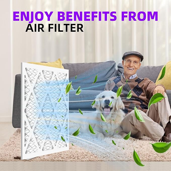 14x20x1 Air Filter MERV 11 MPR 1200 & FPR 7 Pleated Air Filter - Image 2