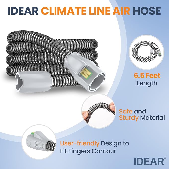 Improved Version Climate Line Air Hose & Water Chamber Compatible - Image 2