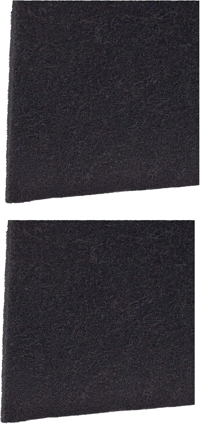 CFS – Pack of 2, Premium Cut-to-Fit Charcoal Carbon Anti-Odor Material Filter by CompleteFiltrationServices