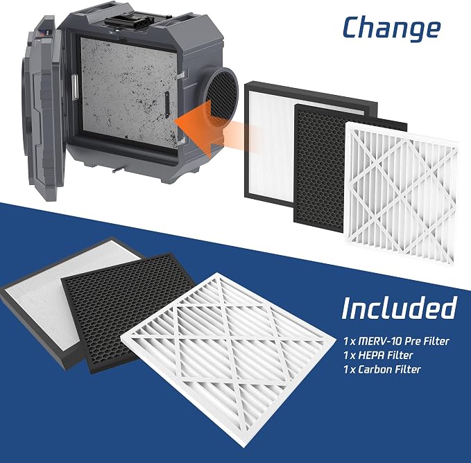 Hepa Air Scrubber Commercial Air Purifier - Image 5