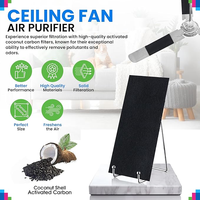 Ceiling Fan Filters for Blades - Image 2