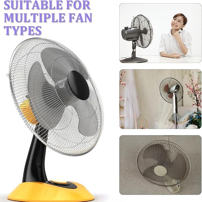 16 Inch Plastic Fan Blades Universal Household Standing Fans and Table Fans - Image 7