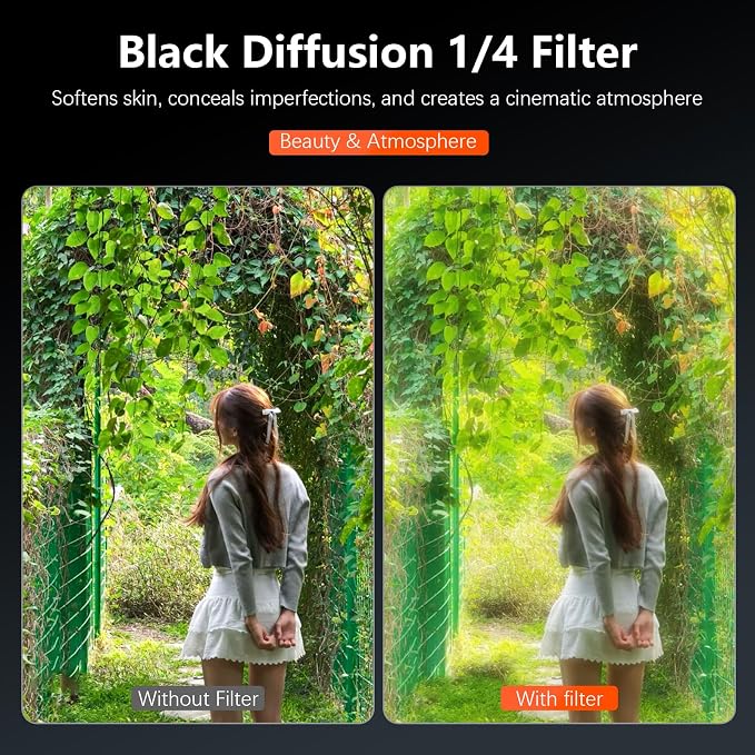 AMAZEAR Black Diffusion 1/4 Filter - Image 3