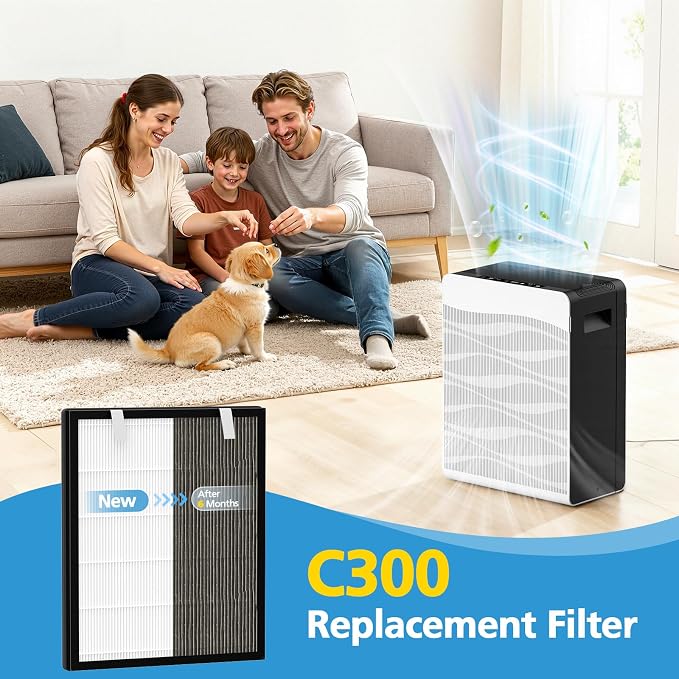 2 Pack C300 Filter Replacement Compatible - Image 9