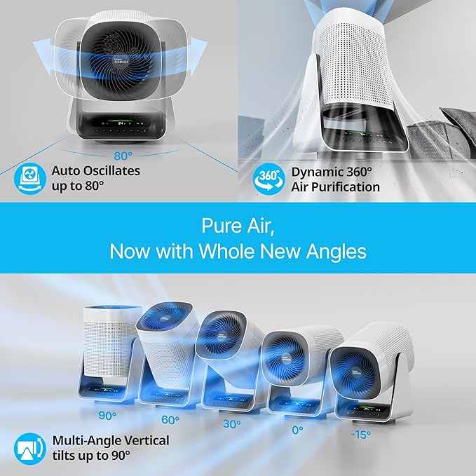 COWAY Air Purifier for Home Bedroom, 2-in-1 - Image 4