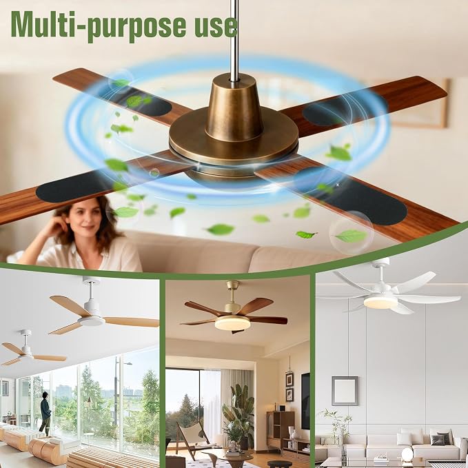 20-Piece Ceiling Fan Air Filter Pack, Fragrance-Free Activated Coconut Shell - Image 6