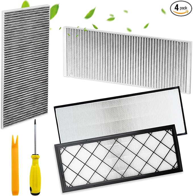 Cabin Air Filter HEPA Air Intake Filter by SNKOL