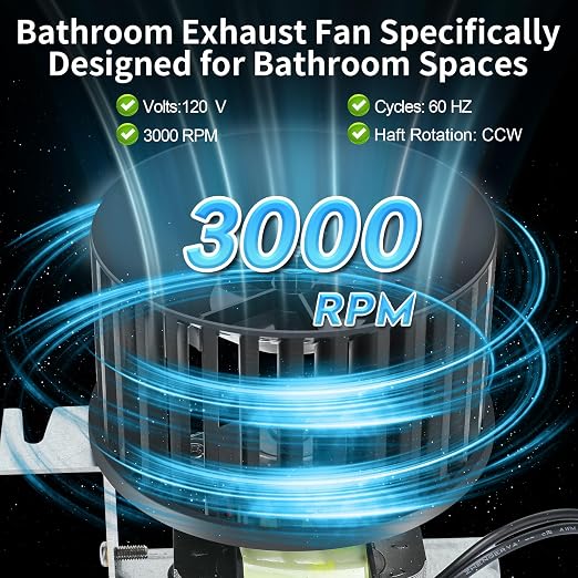 S89222000 High Airflow Replacement Motor Assembly – Extra Quiet Upgrade - Image 3
