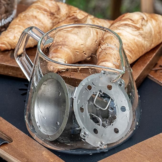 iBasingo Titanium Coffee Filter Pour Over Coffee Dripper - Image 9