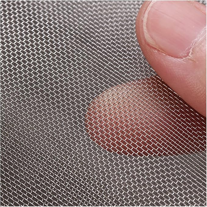Stainless Steel Woven Wire Mesh 304 Stainless Steel Woven Wire 30 Mesh Fine by IBOWZ