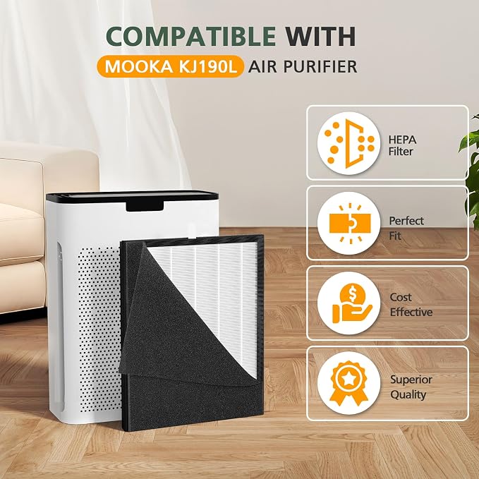 2 Pack KJ190L Filter Replacement - Image 9