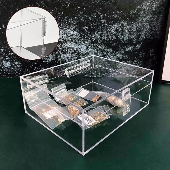 2 Pcs Acrylic Small Plastic Hinges - Image 6