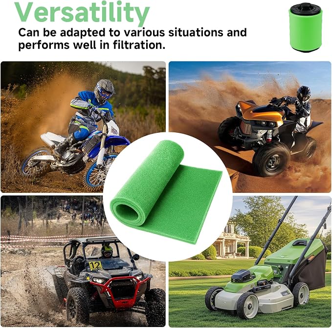 Washable Foam Filter Material for Uni Filter BF-1 BF1, 65-PPI Motorcycle Foam - Image 7