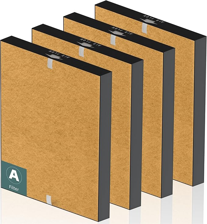 4 Pack 115115 PetGuard Replacement Filter A Size 21 by PETOX