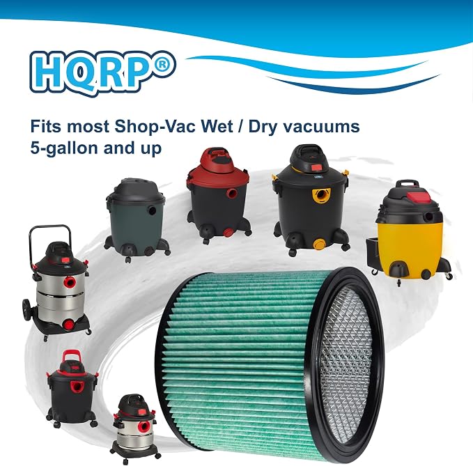 HQRP 2-Pack High Efficiency H14 HEPA Cartridge Filter compatible - Image 4