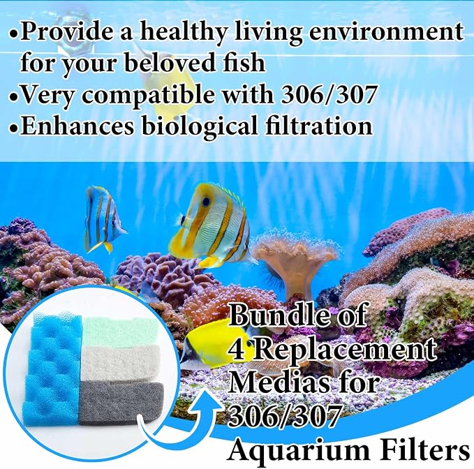 40 Pcs Replacement Filter Media Kit Compatible - Image 4