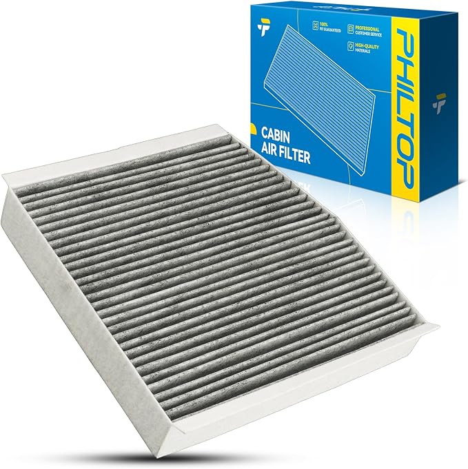 PHILTOP HEPA Cabin Air Filter w/Activated Carbon, Compatible by PHILTOP