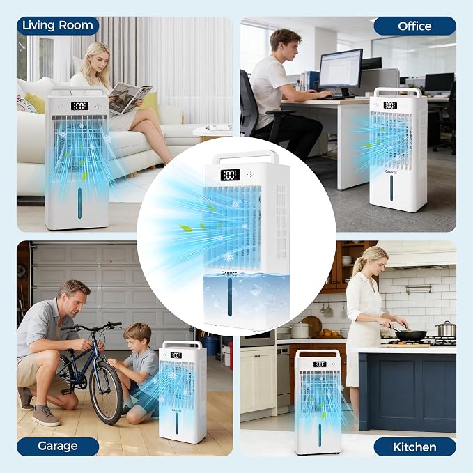 GarveeHome 2.6 GAL Swamp Cooler - Image 5