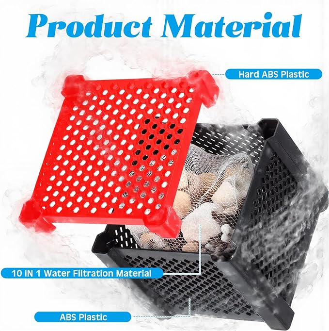 Hortsun 2 Pcs Pure Cube Water Trough Filter - Image 4