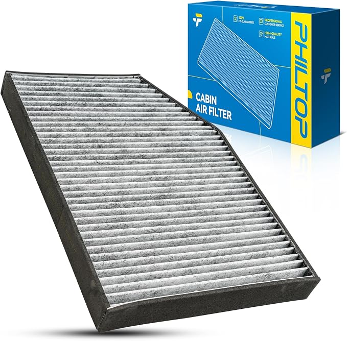 PHILTOP Cabin Air Filter w/Activated Carbon, Compatible by PHILTOP