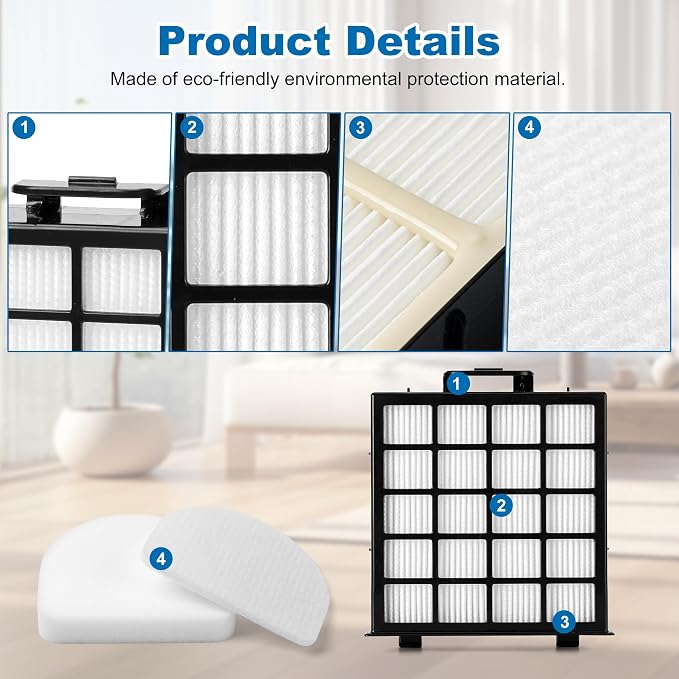 AZ4002 AZ4000 AZ4002W HEPA Filter Replacement Compatible - Image 3