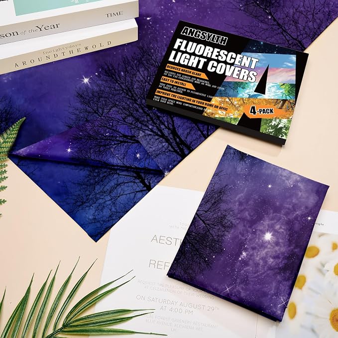 ANGSYLTH 2 x 2 Feet Fluorescent Light Covers - Image 6
