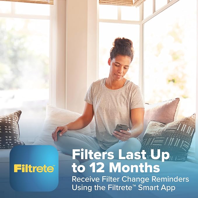 Filtrete 20x25x4 Refillable Air Filter Starter Kit, MPR 1550, MERV 12, 1 - Image 7