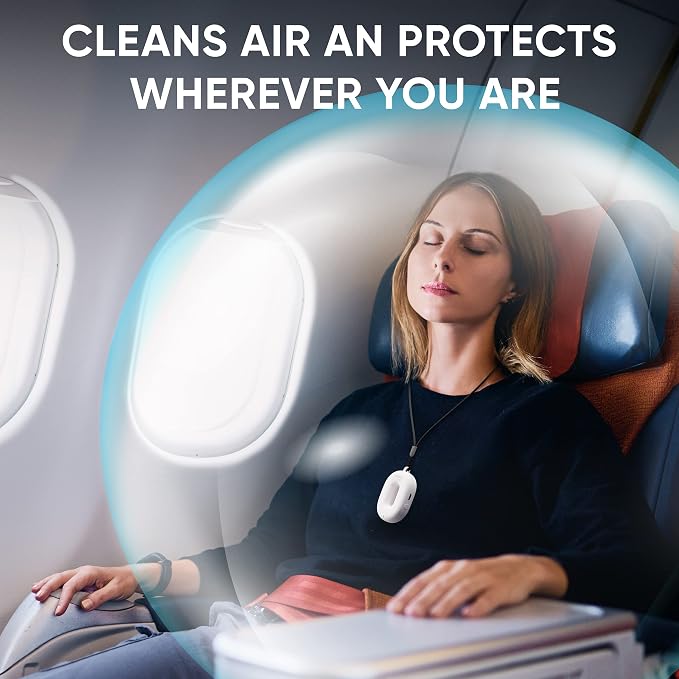 Wearable Air Purifier Necklace - Image 5
