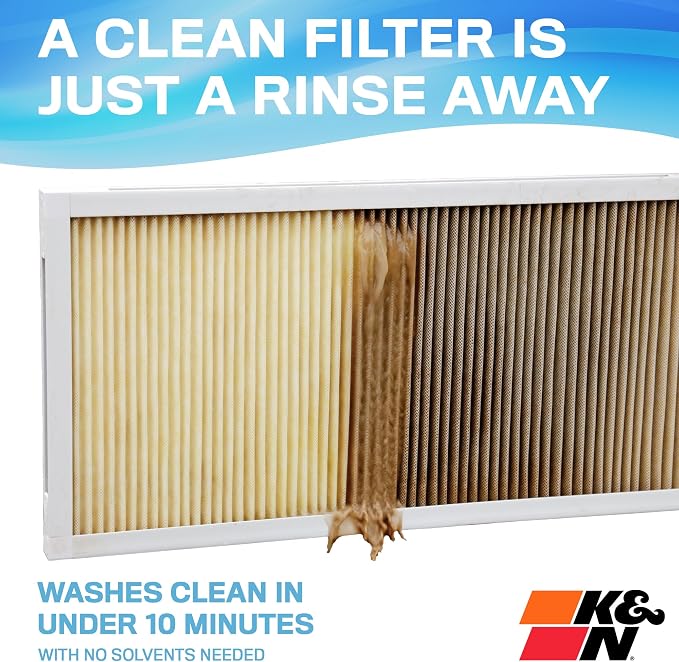 K&N 14x25x1 HVAC Furnace Air Filter, Lasts a Lifetime, Merv 11, the Last HVAC - Image 3